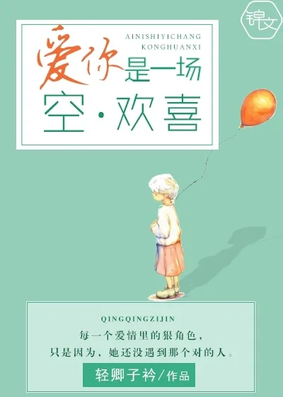 《爱你是一场空欢喜》小说封面