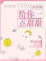 《给你一点甜甜》小说封面