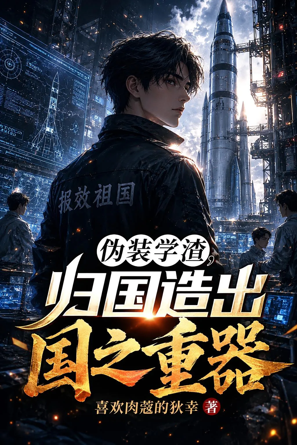 《伪装学渣，归国造出国之重器》小说封面