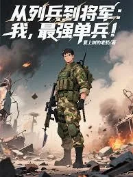 《从列兵到将军：我，最强单兵！》小说封面