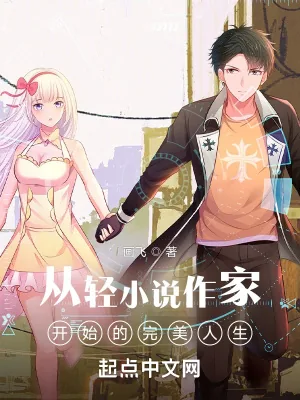 《从轻小说作家开始的完美人生》小说封面