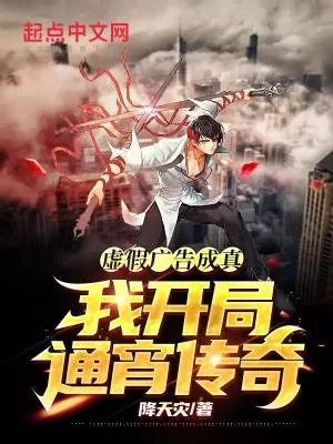 《虚假广告成真，我开局通宵传奇》小说封面