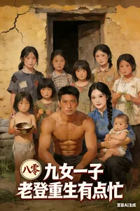 《八零:九女一子,老登重生有点忙》小说封面