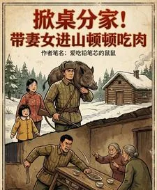 《掀桌分家!带妻女进山顿顿吃肉》小说封面