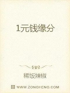 《1元钱缘分》小说封面