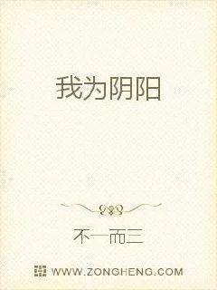《我为阴阳》小说封面