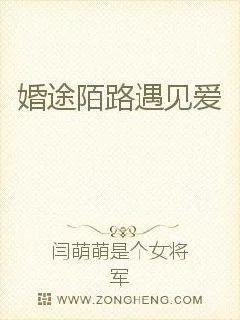 《婚途陌路遇见爱》小说封面
