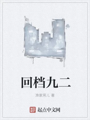 《回档九二》小说封面