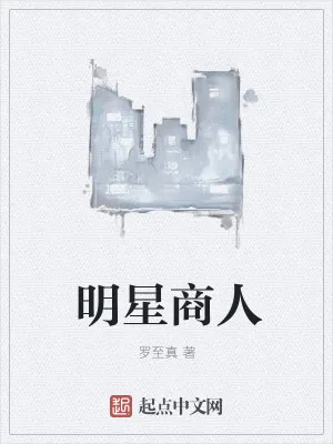 《明星商人》小说封面