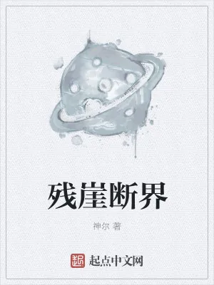 《残崖断界》小说封面