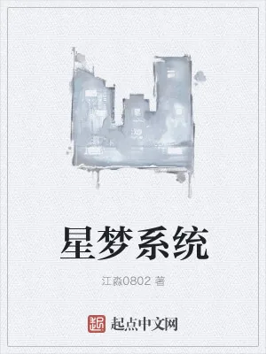 《星梦系统》小说封面