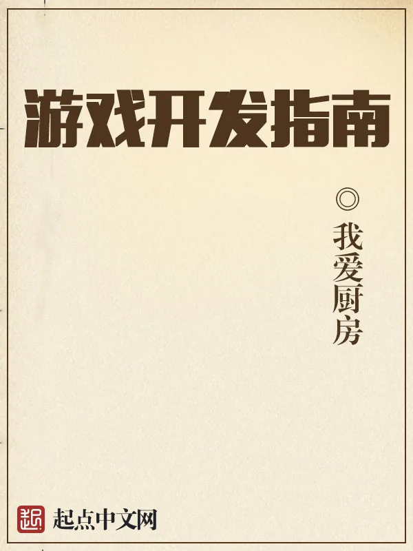 《游戏开发指南》小说封面
