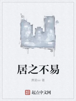 《居之不易》小说封面