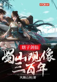 《瞎子剑仙，蜀山观像三百年》小说封面