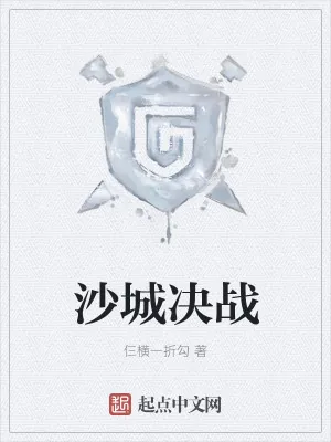 《沙城决战》小说封面