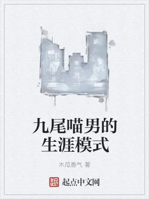 《九尾喵男的生涯模式》小说封面