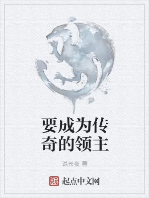 《要成为传奇的领主》小说封面