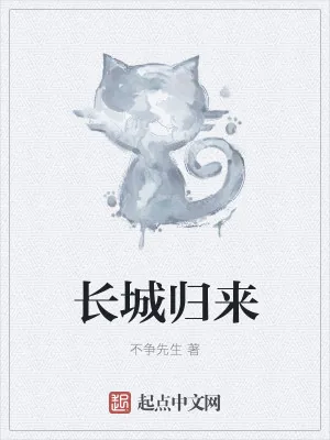 《长城归来》小说封面