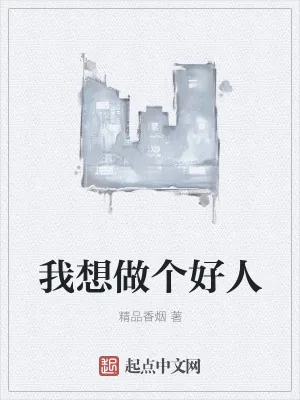 《我想做个好人》小说封面