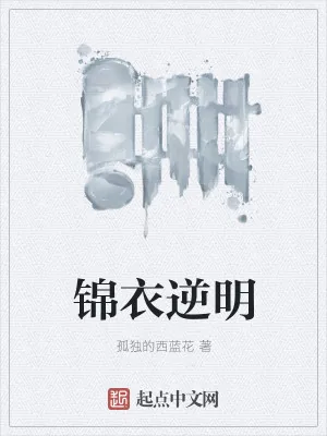《锦衣逆明》小说封面