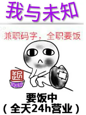 《我与未知》小说封面