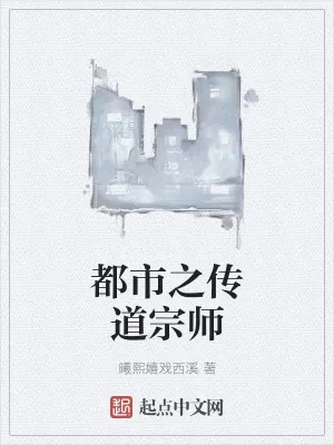 《都市之传道宗师》小说封面