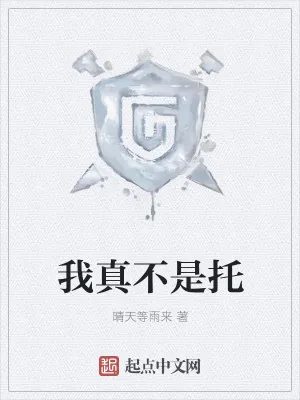 《我真不是托》小说封面