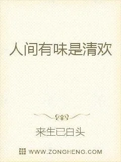 《人间有味是清欢》小说封面