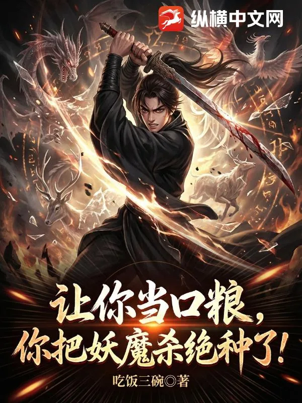 《让你当口粮，你把妖魔杀绝种了？》小说封面