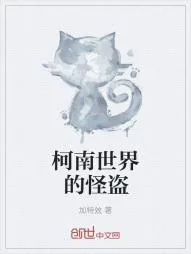 《柯南世界的怪盗》小说封面