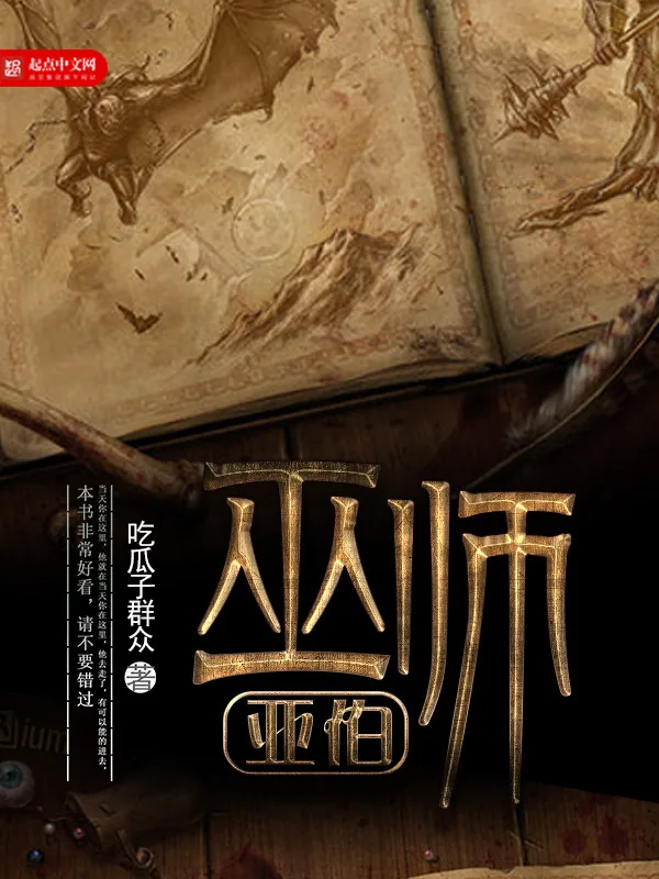 《巫师亚伯》小说封面
