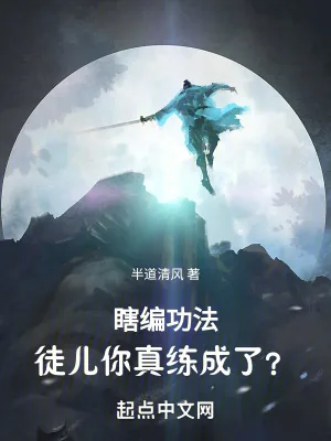 《瞎编功法，徒儿你真练成了？》小说封面