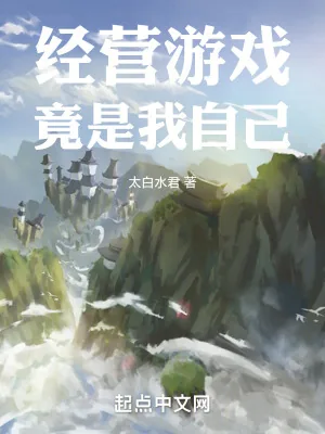 《经营游戏竟是我自己》小说封面