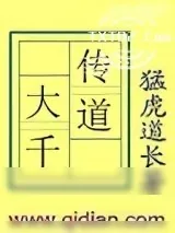 《传道大千》小说封面