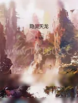 《隐灵天龙》小说封面