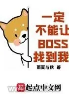 《一定不能让BOSS找到我》小说封面