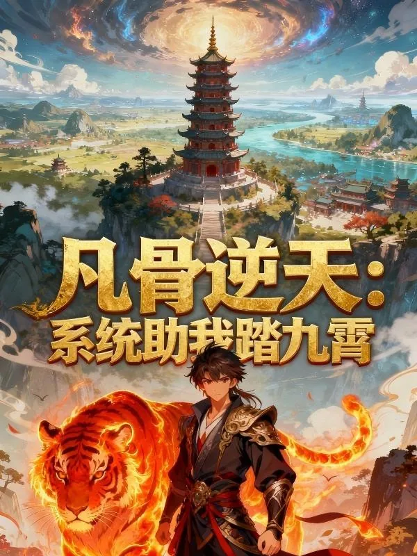 《凡骨逆天：系统助我踏九霄》小说封面