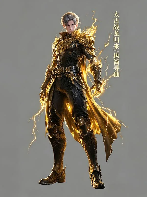 《太古战龙归来》小说封面