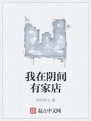 《我在阴间有家店》小说封面