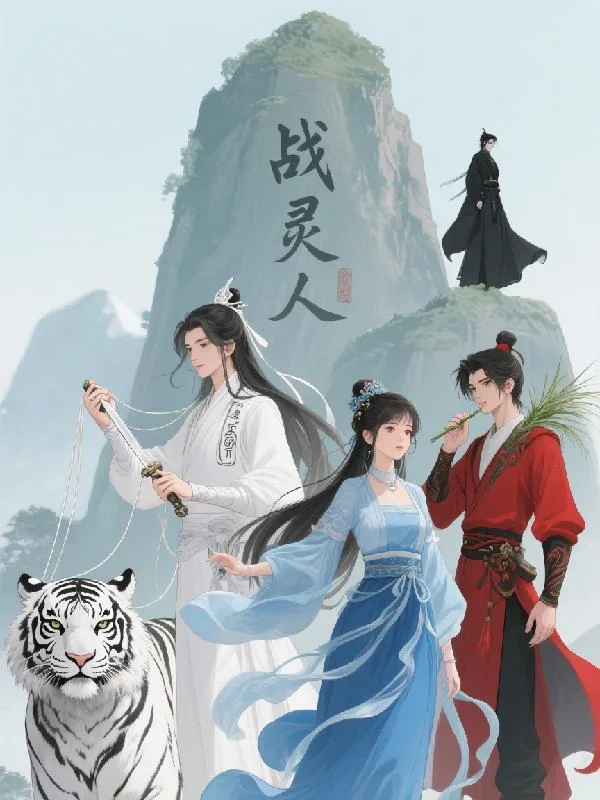 《战灵人》小说封面