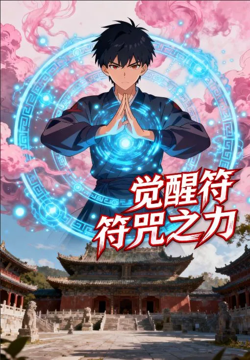 《融合现实，我觉醒符咒之力》小说封面