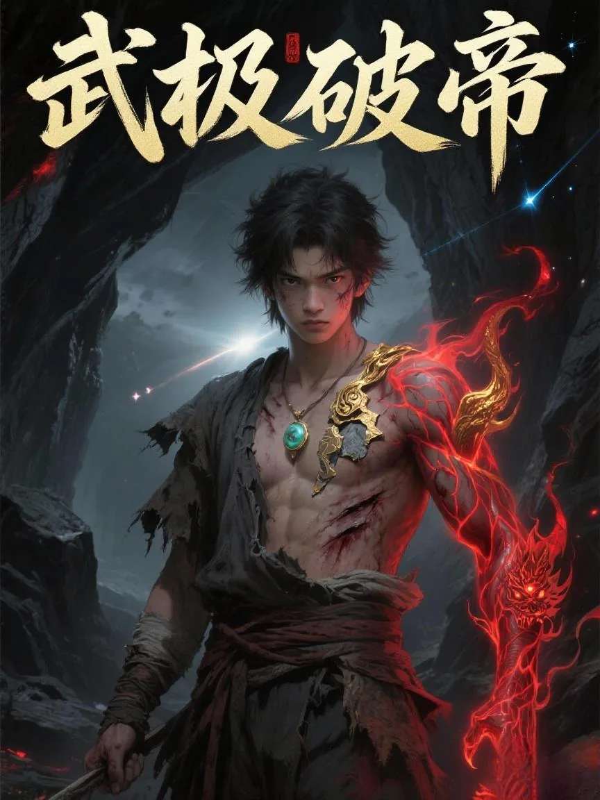 《武极破帝》小说封面