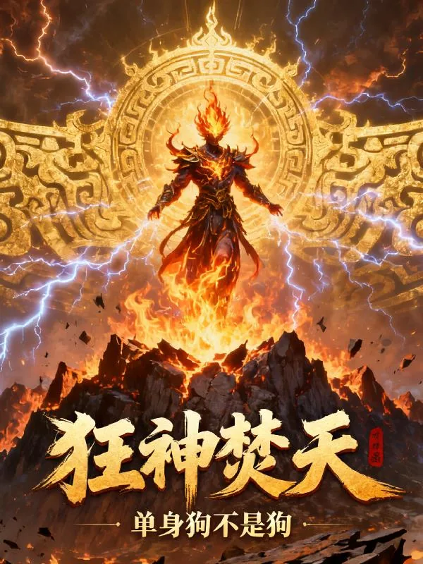 《狂神焚天》小说封面