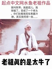 《老祖真的是太牛了》小说封面