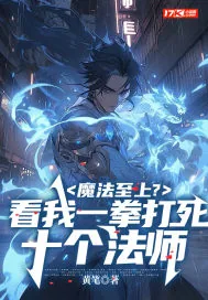 《魔法至上？看我一拳打死十个法师》小说封面
