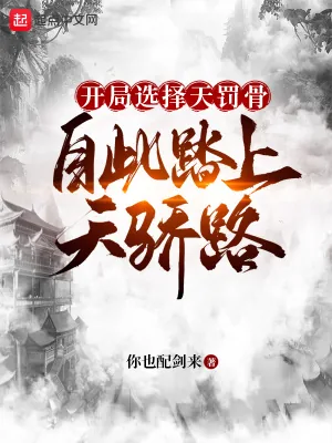 《开局选择天罚骨，自此踏上天骄路》小说封面