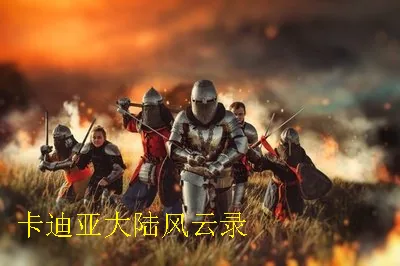 《卡迪亚大陆风云录》小说封面