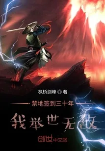 《禁地签到三十年，我举世无敌》小说封面