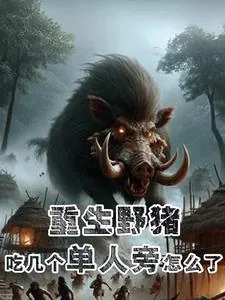 《重生黑毛野猪：开局就吞单人旁》小说封面