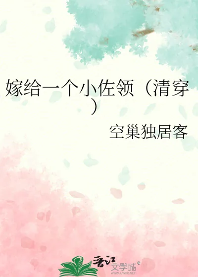 《嫁给一个小佐领（清穿）》小说封面